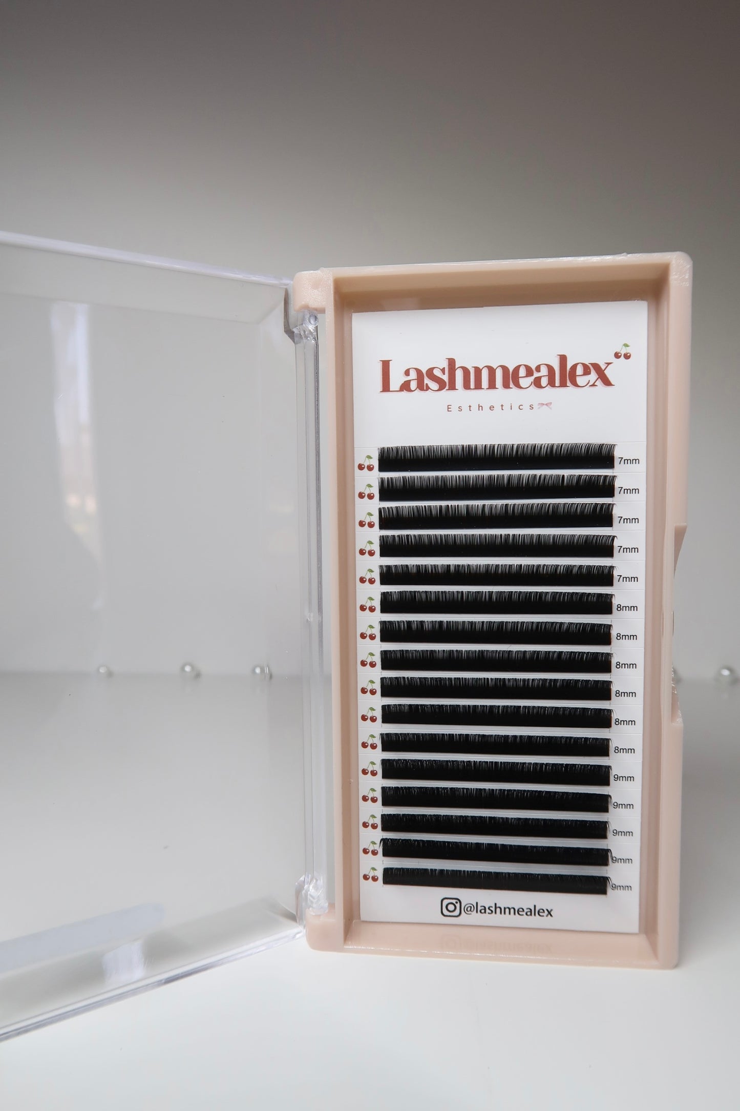 Cashmere lash trays cc curl